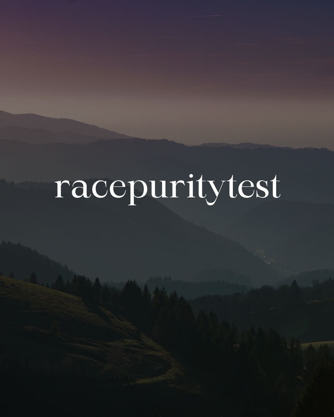 racepuritytest