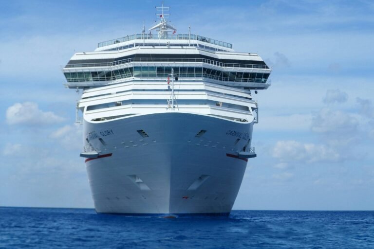 Traveler reviewing cruise itinerary on MyVikingJourney portal before departure